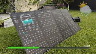 Solar Power in Bad Weather: EcoFlow 160W Solar Panel Tested
