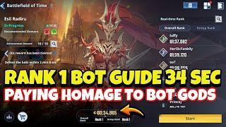 RANK 1 ESIL BOT 34 SECONDS STRAT! FULL SETUP & GUIDE + CREDITS TO BOT GODS! [Solo Leveling: Arise]