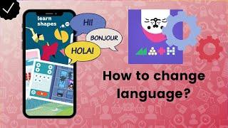 How to change language on Funexpected app? - Funexpected Tips