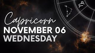 Capricorn - Daily Horoscope - November 06, 2024