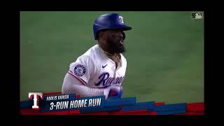 Adolis Garcia 3 Run Home Run (22nd Home Run Of 2024)