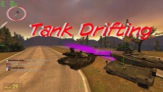 Tandem Tank Drifting in GMod