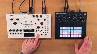 Jomox Moonwind mkII Demo (no talking) with Novation Circuit Tracks