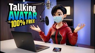 How to Create a Talking AI Avatar with Hand Movements 100% Free | Step by Step Guide