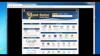 HostGator cpanel overview