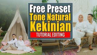Free Preset Prewedding Tone Kekinian [Vlog 2020#13] TUTORIAL EDITING LIGHTROOM