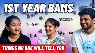 A guide to First year BAMS |Syllabus/Sanskrit/distinction- A Senior’s adviceVaibhav Deshmukh