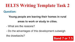 Writing Task 2: Young people are leaving their homes in rural areas to work or study in cities