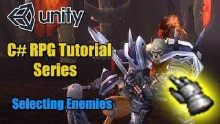 Unity RPG Tutorial - Enemy Selection System