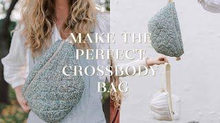 How To Sew A Crossbody Bag For Adults & Children | The Morea Crossbody Sewing Pattern