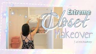  Extreme Closet Makeover | withJoshvy 