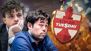 Championship Ang Mag Best Friend! Hehe | GM Nakamura vs GM Niemann Titled Tuesday 2024