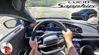 The Lucid Air Sapphire is So Fast it Isn’t Fair (POV First Drive)