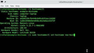 How to Update / Change Hostname in Arch or Manjaro Linux