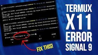 Mengatasi Termux-X11 Signal 9! Disable Phantom Proccess Kill