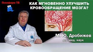 Как мгновенно улучшить кровообращение мозга?