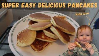 How to Make SUPER Easy Pancakes! Takes Only A Few Minutes