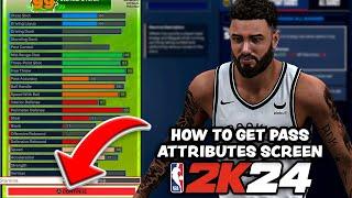 NBA 2K24 - How To Get Past Attributes Screen When Creating A Build