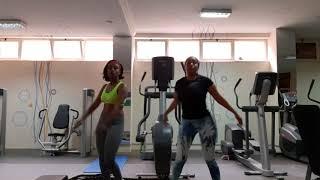 Gym fun, Ethiopian girls dancing