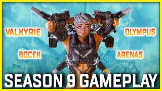 Apex Legends Season 9 Gameplay First Look! Arenas, Valkyrie, Bow & More!