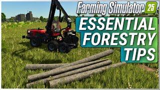 Top 5 Forestry Tips You NEED to Know - Farming Simulator 25 Guide