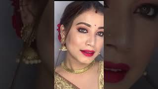 Karwachauth Makeup Look 2021 #shorts #myselfriya