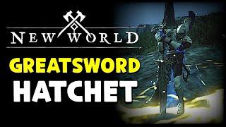 New World Aeternum - Greatsword & Hatchet ️ Light Melee Assassin PvP