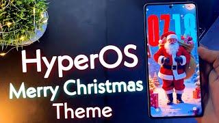 HyperOS Premium Theme For Any Xiaomi Devices | New Merry Christmas  System Ui | #hyperos