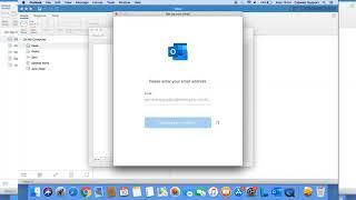How do I reconfigure Outlook on an Apple Mac?