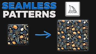 How to Create Seamless Patterns in Midjourney! (Full Tutorial)