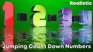 Cinematic Countdown Numbers For YouTubers | Realistic Graphics | MTC TUTORIALS