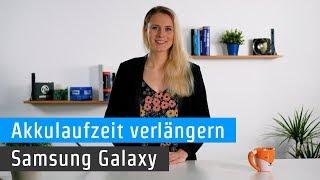 Samsung Galaxy: Akkulaufzeit verlängern