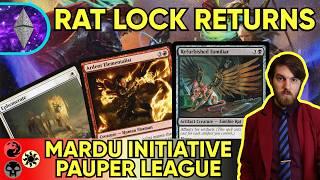 RAT LOCK RETURNS! Mardu Initiative - MTG Pauper Gameplay Roguebrew