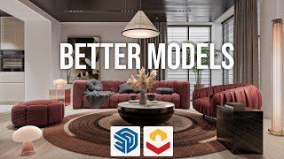 Create Stunning Renders and Sketchup Models In Half The Time | Get Free 3D Models