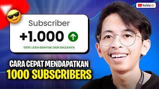 Cara Mendapatkan 1000 Subscribers Secara Cepat | Praktekkan & Lihat Hasilnya  - YouTube 101