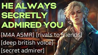 Magic Academy Rival Needs Your Help [M4A ASMR] [deep british voice] [rivals to friends]