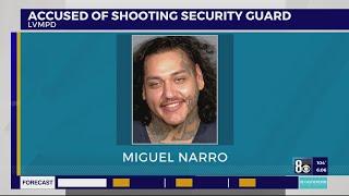Las Vegas man stealing groceries shoots security guard: police