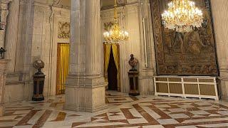 Royal Palace of Madrid - “Palacio Real de Madrid” - A Walk Around (in 4k)