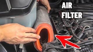 BMW X5 E53 Diesel Air Filter Replacement DIY