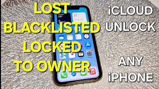 iOS 18.3.1 iCloud Lock Unlock iPhone 5/6/7/8/X/11/12/13/14/15 Lost/Blacklisted/Locked to Owner️