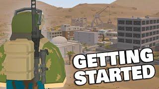 GETTING STARTED IN ARID! (Unturned Arid Part 1)
