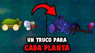 UN TRUCO para CADA PLANTA de PVZ 1