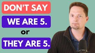 AVOID COMMON MISTAKES/WHAT'S THE DIFFERENCE BETWEEN "THEY ARE" AND THERE ARE/AMERICAN PRONUNCIATION