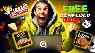 How To DOWNLOAD Premium Files Free 100% PSD Files From FREEPIK? Downloading Images, Vectors, Icons