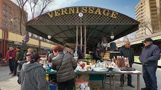 Yerevan, Vernissage Street Souvenirs Market 