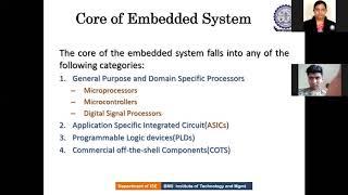 Embedded system-Purpose and core of Embedded system