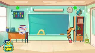 BACK TO SCHOOL - Animated SCREEN background Education - [FREE DOWNLOAD] Virtual/Online Classroom