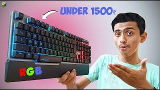 This Gaming Keyboard and Mouse Combo is Amazing | Ant Esports-KM500 review | KRISH TECHMY