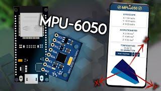 ESP32 Web Server with MPU-6050 Accelerometer and Gyroscope (3D object representation)