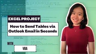 Updated - Send Excel Table via Outlook: Step-by-Step Tutorial for Easy Data Sharing | Excel VBA